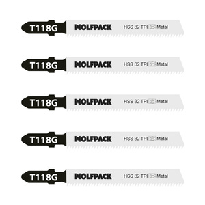 Set di 5 Lame per Sega Alternata in HSS, 32 Denti per Pollice, Extra Fine per Metallo - Product Image 1