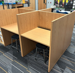 Cabinas de Estudio de Madera Sólida para Biblioteca (con Aislamiento Acústico) - Product Image 2