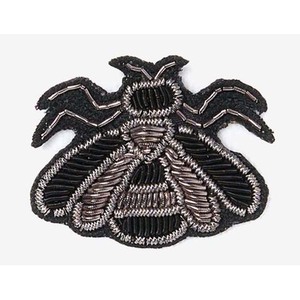 Mode Bullion Fil Broderie Vert Pomme Broches Chine Bullion Fil Broche Broderie À La Main Logo Personnalisé Bullion Traditionnel - Product Image 6