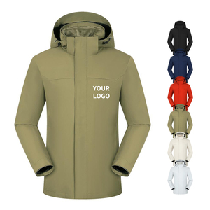 Chaqueta Impermeable con Costuras Selladas, Cortavientos, de 3 Capas, con Capucha, Cierre de Cremallera Delgada, para Senderismo y Trabajo - Product Image 6