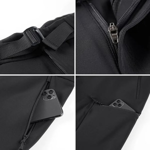 Pantalones de Senderismo Impermeables y Transpirables de Lana Ligera para Hombre, de Alta Elasticidad, para Ciclismo al Aire Libre, Pesca, con Múltiples Bolsillos y Resistentes al Viento - Product Image 5