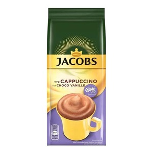 À vendre Jacobs Choco Cappuccino Type vanille 500g crémeux instantané café chocolat vanille saveur pour la maison et le café - Product Image 1