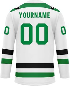 Camiseta de Hockey Personalizada para Equipos |   Uniforme de Hockey sobre Hielo Sublimado Transpirable |   Suministro al por Mayor - Product Image 4