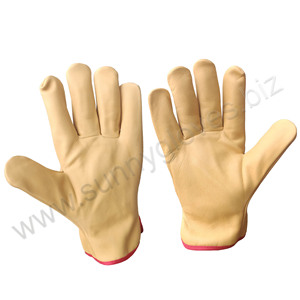 Gants de travail à usage général pour hommes, soudage de sécurité, construction, pilote de travail en cuir, gants à main pour hommes - Product Image 6