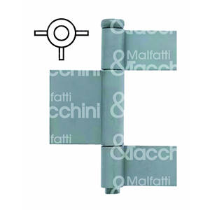 3-WING LONG FISHES goupille de levage en acier poli - Product Image 1