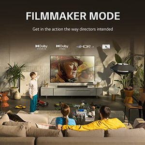 โทรทัศน์สมาร์ททีวี 4K ปี 2022 ขนาด 77 นิ้ว พร้อมระบบสั่งงานด้วยเสียง ตัวเครื่องสีดำ จอ LCD รองรับ WiFi ขนาดหน้าจอ 32 นิ้ว - Product Image 4