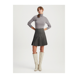 กระโปรงจีบผสมวิสโคสสำหรับผู้หญิง BGN รุ่น W24S185 - Product Image 2