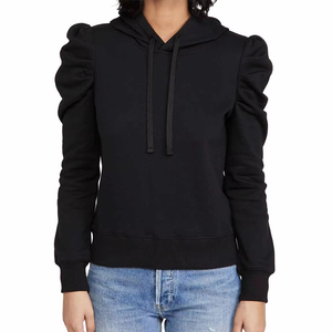 Sudaderas con capucha de alta calidad de manga larga de ajuste Regular para mujer, sudaderas con capucha transpirables y cómodas con hombros caídos para mujer - Product Image 1