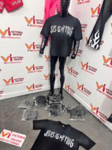 T-shirts pour hommes, T-shirt ample en coton biologique, T-shirts courts amples, T-shirts basiques surdimensionnés, T-shirts lourds en stock - Product Image 5