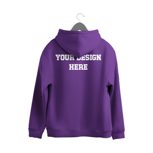 เสื้อฮู้ดผู้ชายไซส์ใหญ่ ผ้าคอตตอน 100% น้ำหนัก 360 กรัม ถักแบบเรียบ ไม่เป็นขุย ไม่ยับ แห้งเร็ว ระบายอากาศดี พร้อมโลโก้สั่งทำพิเศษด้านหน้า - Product Image 2