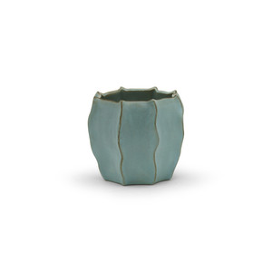CUB1705MB - Special Blue Unique <b>Pot</b> - 6.3 W x 5.3 H - Product Image 1