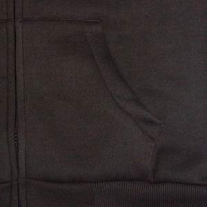 Custom Heavy Vintage Boxy Zipper Hoodies for <b>Men</b> Long Sleeve Thermal French Terry <b>Zip</b> <b>up</b> Sweatshirts for Winter - Product Image 6