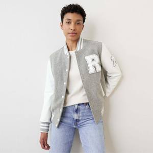 Veste d'hiver en plein air pour hommes 2023 Patchwork vente en gros vierge Varsity Letterman Baseball Bomber vestes - Product Image 1