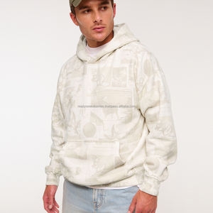 Hombres Custom Heavyweight Hoodies Logo Oversize Hoodies Unisex Personalizado Oversized Heavy Weight Thick Hoodie Bordado - Product Image 6