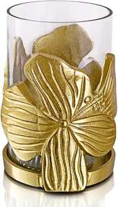 Florero de Metal puro con diseño moderno y forma redonda, hermoso jarrón de hierro para el hogar, Vestíbulo del Hotel, fiesta, decoración de oficina - Product Image 5