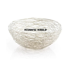 Bol à chocolat écologique en acier avec support, forme ronde, finition miroir, design élégant et luxueux, usage polyvalent - Product Image 5