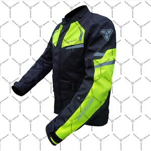 Veste en cuir pour moto, vêtements pour hommes, imperméable, veste de course pour moto, vestes en cuir pour hommes - Product Image 1