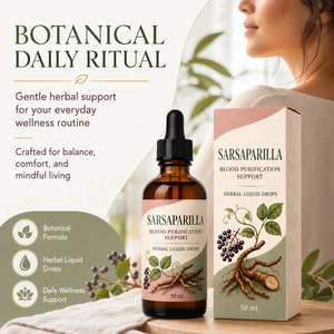Fórmula Avanzada 6 en 1 para el Bienestar Sanguíneo: Gotas de Sarsaparilla, Trébol Rojo y Diente de León para Apoyo Botánico Diario, ODM a Granel - Product Image 5