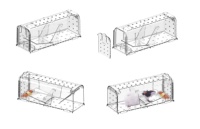 Piège à souris durable en plastique pour la maison et le jardin, pièges à rats intelligents sans poison, recyclage sûr, lutte antiparasitaire intelligente