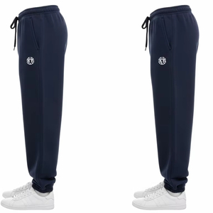 กางเกงวอร์มผ้าฝ้ายผสมโพลีเอสเตอร์สำหรับผู้ชายกางเกงวิ่งแบบลำลองผ้าอุ่นผ้าคอตตอนผสมโพลีเอสเตอร์กันการพันกันการพันกันการเกิดขนผ้านุ่มใส่ได้ทุกวัน - Product Image 2