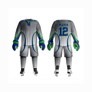 Gran oferta, diseño único, uniformes de Hockey sobre hielo para hombres de alta calidad, uniformes de Hockey sobre hielo cómodos y transpirables - Product Image 2