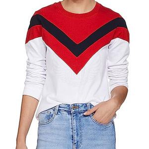 Pakistan Manufacture Solid Color Women <b>Sweatshirts</b> Custom Printed Logo Casual Women <b>Sweatshirts</b> - Product Image 5