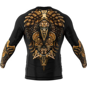 Rashguard de MMA de Alta Calidad, Rashguard Sublimado Personalizado para Hombre, OEM ODM, Rashguards Totalmente Sublimados, Camiseta de Artes Marciales y Bjj - Product Image 2