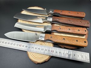 ZT4R Cadeau Idéal Cuisine <span class=keywords><strong>De</strong></span> Poche <span class=keywords><strong>Couteau</strong></span> À Pain Pliant Steak Tomate <span class=keywords><strong>Couteau</strong></span> À Éplucher Merbau Manche En Bois 440C Couteaux <span class=keywords><strong>De</strong></span> Cuisine Portable - Product Image 5