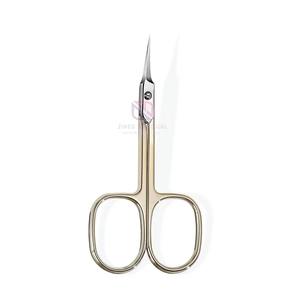 Ciseaux professionnels en acier inoxydable pour manucure et pédicure, pour droitiers |   Outils de soin des ongles réutilisables à lame droite et aiguisée - Product Image 1