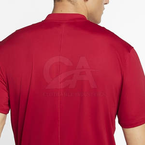 Top Qualité Polyester Coton Golf Polo T-shirts Hommes 2025 Golf Polo T-Shirts Conception Sur Mesure Pour Hommes - Product Image 4