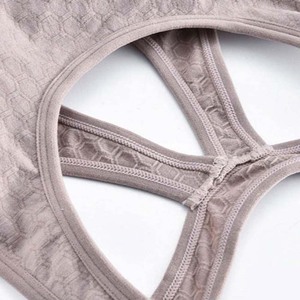 Soutien-gorge de sport sans couture à maintien élevé pour femmes, taille plus, yoga, fitness, nouvelle arrivée 2024, spandex, polyester, évacuation de l'humidité - Product Image 2