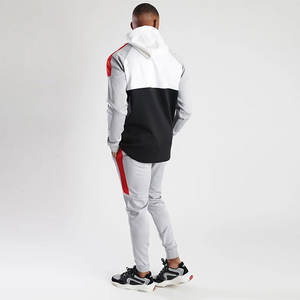 Sweat à capuche court d'hiver unisexe en peluche épaisse de haute qualité 100% coton imperméable respirant imprimé brodé personnalisé pour homme - Product Image 3