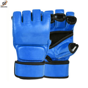 Venta caliente de buena calidad de entrenamiento profesional personalizado MMA boxeo dedo menos guantes de boxeo guantes MMA - Product Image 3