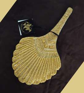 Multicolor Beaded <b>Bag</b> with Handle, Handheld <b>Bag</b>, Casual Hand <b>Bag</b>, Indian Handicraft, Handmade, <b>Baguette</b> <b>bag</b>, - Product Image 6