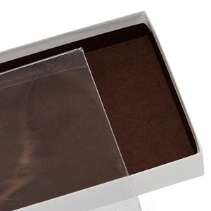 กล่องโชว์สินค้าสีขาวเงา ชุดของขวัญวันหยุดสุดหรู บรรจุภัณฑ์สำหรับจัดแสดง - Product Image 2