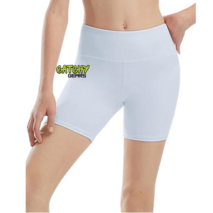 Shorts d'entraînement femmes beurre doux taille haute motard Spandex butin volley-ball Shorts de gymnastique pour la danse de Yoga d'été - Product Image 1