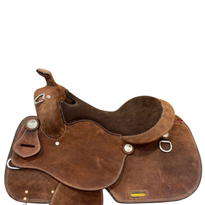 Silla de Montar Ecuestre al por Mayor, Silla de Entrenamiento Occidental de Cuero de Gamuza de Vaca Argentina, Tamaños Personalizables, Directo - Product Image 6