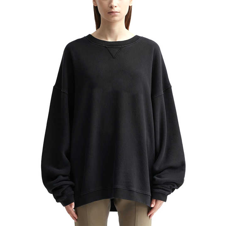 Unisex Venice Printed Graphics Sweatshirt Relaxed Long Sleeve With Crew Neckline Ribbed Trims Dropped Shoulder Hoodies XS Size