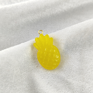 Vente chaude Amazonite Ananas Forme Pendentif Sculpté À La Main En Argent Pierre De Naissance avec Or Vermeil Parti Charme Collier - Product Image 2