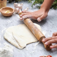 ArtisRaw Outils culinaires en bois durables et écologiques personnalisables, ustensiles de cuisine personnalisés - 3 pièces, antiadhésifs, sans danger pour les aliments