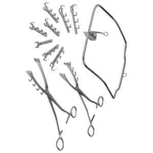 Gran oferta 2025, alta calidad, precio razonable, juego de Cirugía de rumenotomía, juego de instrumentos quirúrgicos veterinarios, cirugía Animal, 11 piezas - Product Image 5