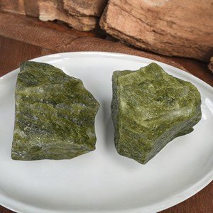 Vesuvianita Natural, Piedra en bruto, cristal crudo a granel para Reiki Chakra, equilibrio de energía curativa, venta al por mayor para Decoración - Product Image 2