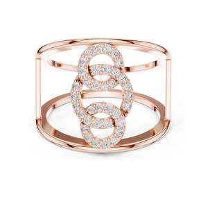 0.294 CT Lab Diamond Triple <b>Circle</b> <b>Ring</b> for Women VVS-VS EF Clarity 18KT, 14KT, 10KT Gold & 925 Silver Moissanite & - Product Image 3