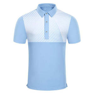 Polos de hombre de diseño personalizado de alta exigencia y calidad superior ajustados a precio barato, polos transpirables suaves al por mayor para hombre - Product Image 1