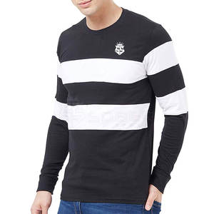 T-shirts à manches longues pour hommes SOBER SPORTS, best-sellers, légers, respirants, à séchage rapide, en polyester/coton tricoté, motif uni - Product Image 3