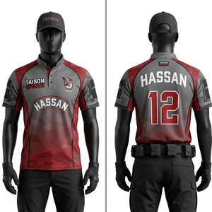 เสื้อแข่งผู้ชาย พรีเมียม 160 GSM โพลีเอสเตอร์ ระบายอากาศได้ดี สีเทา ดำ ส้ม ดีไซน์แบบแผง ทรงแอธเลติก พิมพ์ลายแบบซับลิเมชั่น โลโก้สั่งทำได้ - Product Image 6