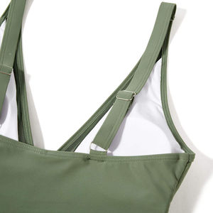 กางเกงออกกำลังกายชายหาดผู้หญิง ดีไซน์ใหม่ คุณภาพเยี่ยม ความยาวเต็มตัว เอวสูง ยางยืด ผลิตจากโพลีเอสเตอร์/ไนลอน แห้งเร็ว ระบายอากาศได้ดี - Product Image 5