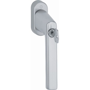 Manilla para Ventana de Aluminio HOPPE Hamburg 0700LS/U26 100NM 32-42mm con Cerradura para Puertas y Ventanas - Product Image 1
