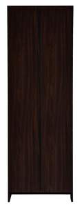 2 Door Engineered Wood <b>Wardrobe</b> with <b>Mirror</b> (Walnut Matte Finish) - Product Image 5