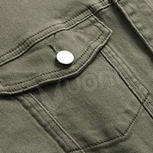 Nouveauté Veste en jean pour homme, coupe ajustée unisexe, manches longues, utilisation hivernale, 100% coton, écologique, séchage rapide, respirante - Product Image 4